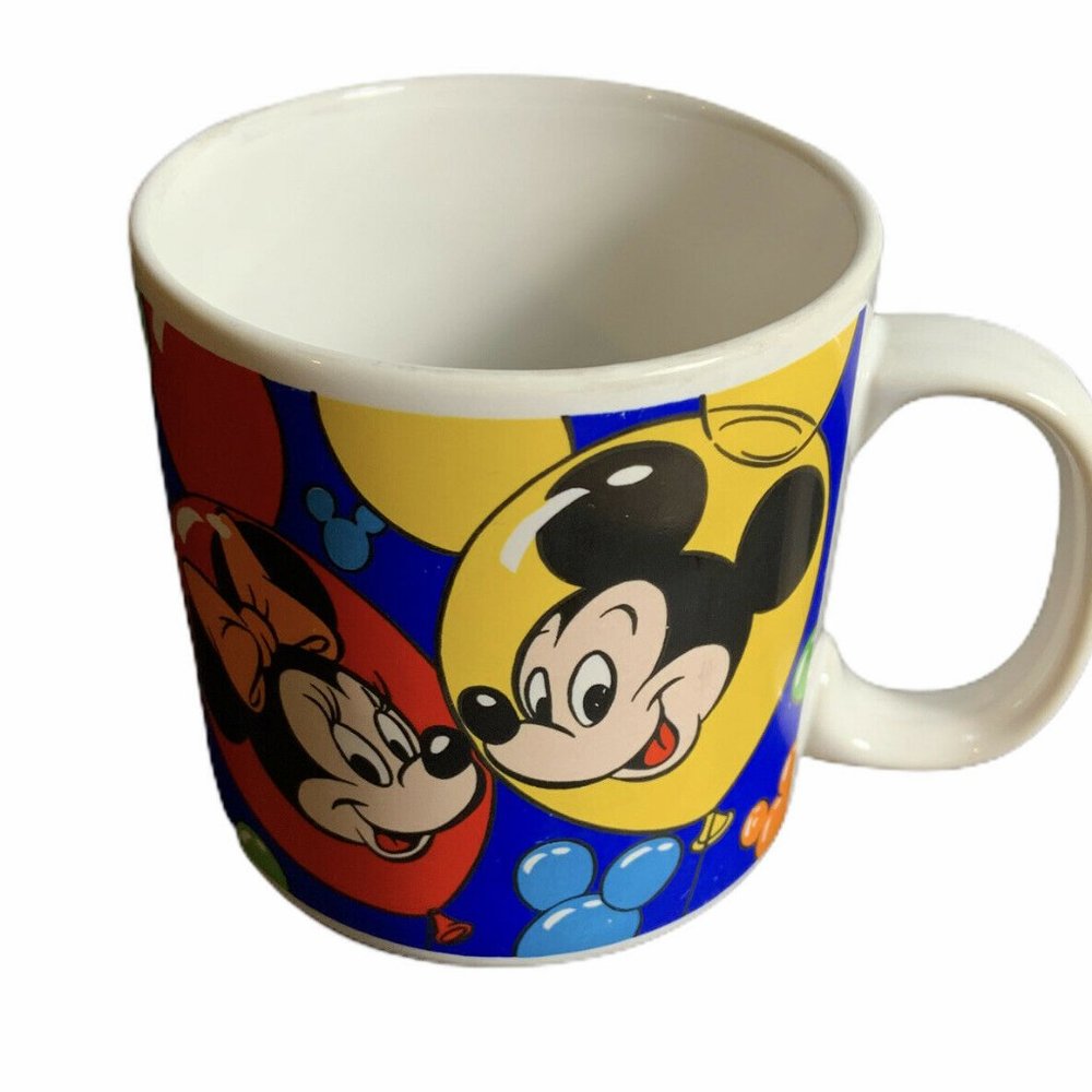 Disney‎ Mickey and Minnie Mouse Coffee Cup Mug